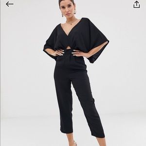 BNWT Asos Jumpsuit with Kimono Sleeve and Peg Leg